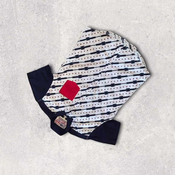 American Garage Star Stripe Men’s Shirt, Size M - Picture 10 of 11